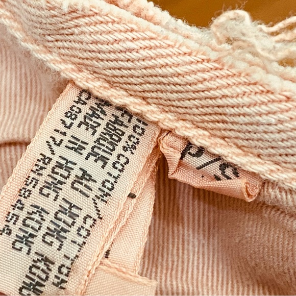 FREEGO Peachy Customized Short Sleeve Oversized Cropped Denim Jacket S - Picture 11 of 12